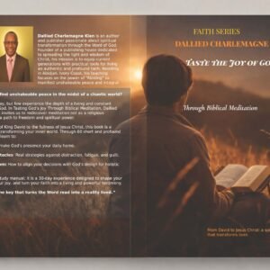 Cover of the eBook 'Taste the Joy of God', a 60-chapter guide to biblical meditation and spiritual fulfillment.