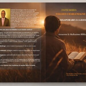 Copertina dell'eBook 'Gustare la Gioia di Dio', una guida in 60 capitoli alla meditazione biblica e alla pienezza spirituale.