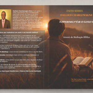 Capa do eBook 'Provar a Alegria de Deus', um guia de 60 capítulos sobre meditação bíblica e plenitude espiritual.